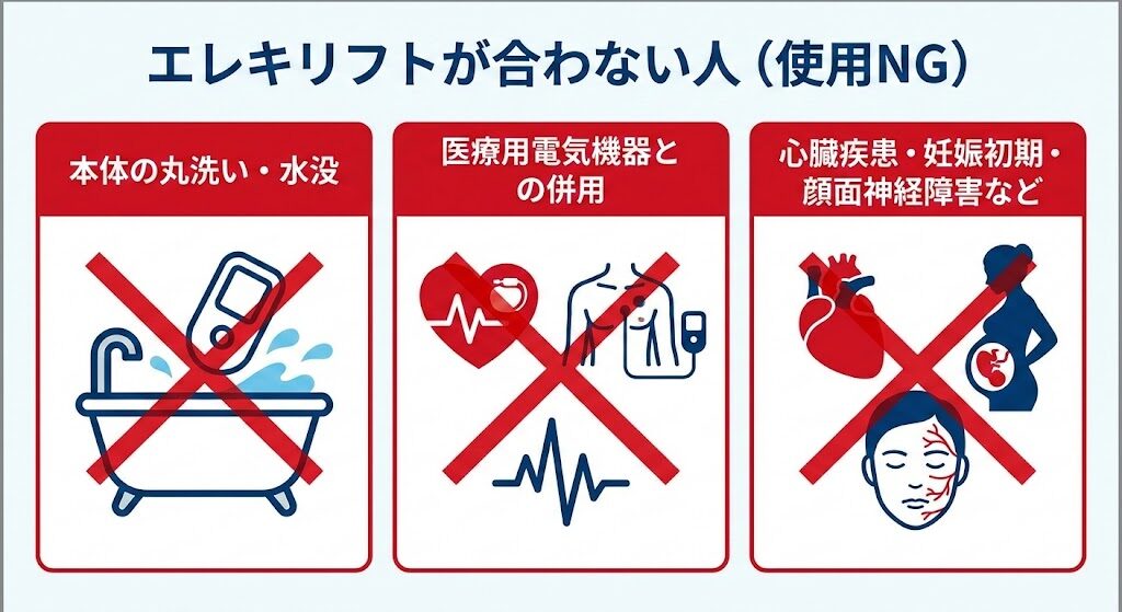 こんな人にはエレキリフトは合わないかも(デメリットまとめ)